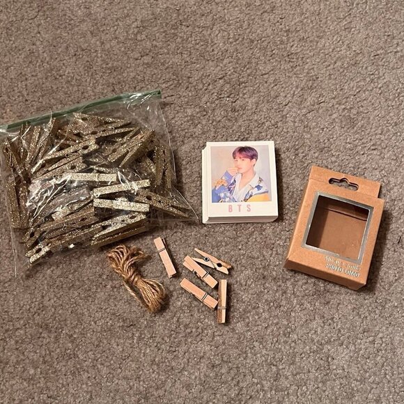 BTS Photo Lomo Cards Set for Bedroom Wall - Picture 2 of 10